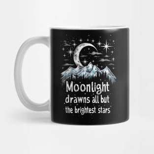 Moonlight Drawns All But the Brightest Stars - Fantasy Mug